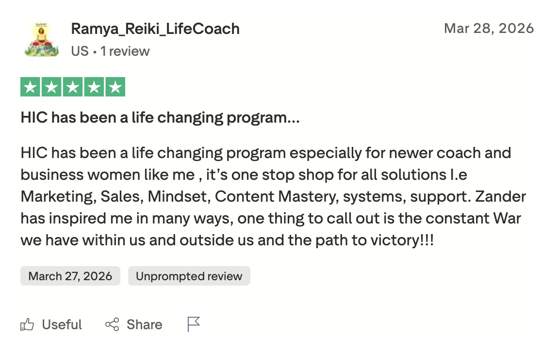 Coach testimonial